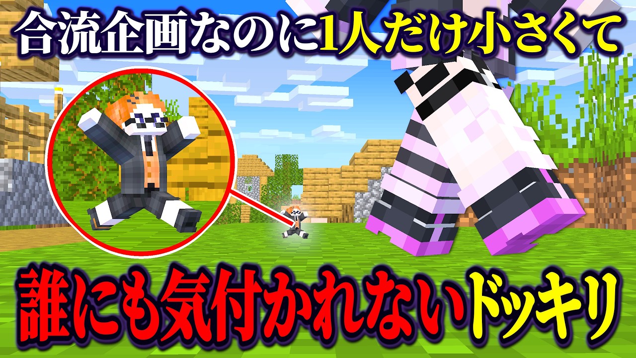 全員集合する企画で1人だけ体も声も小さかったら誰も気付かない説